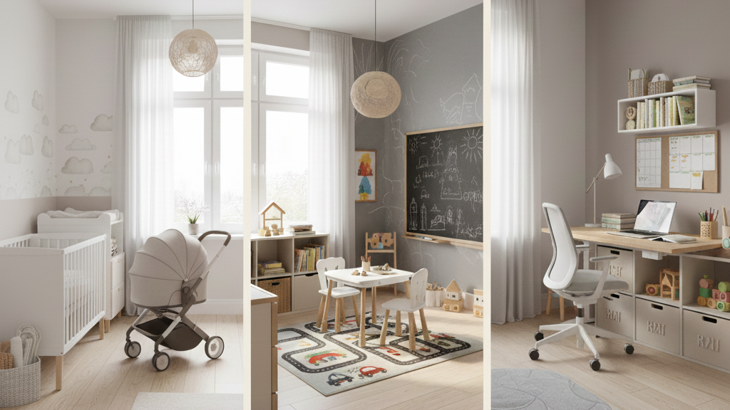 Jak zaprojektować pokój dla dziecka, który rośnie razem z nim?