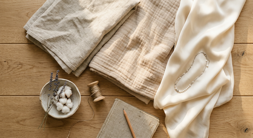 Kompletny przewodnik po modnych materiałach przyjaznych dla skóry
